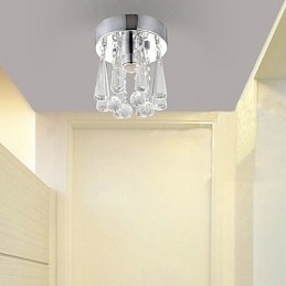 1 Luminária Semi Embutida em Cristal