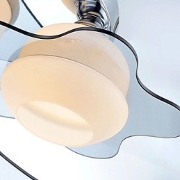 Luminária de teto moderna embutida 5 luzes contemporâneas de metal