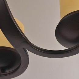 Lustre de metal tradicional clássico retrô estilo mini pintura