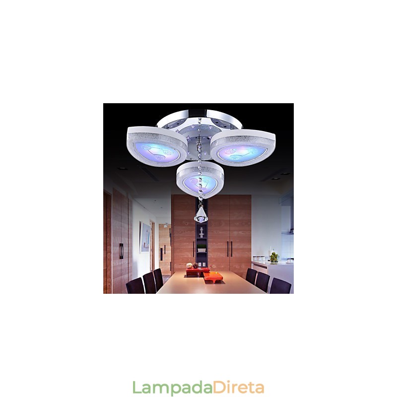 Montagem embutida Moderna Contemporânea Metal