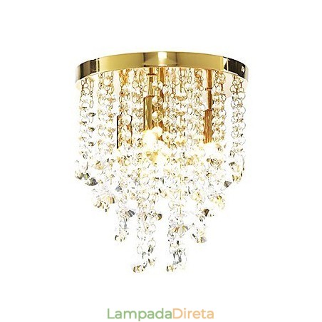 Moderno Cristal Semi Flush Mount com 4 Luzes (Base de Lâmpada G9) Moderno Cristal Semi Flush Mount com 4 Luzes (Base de Lâmpada G9)