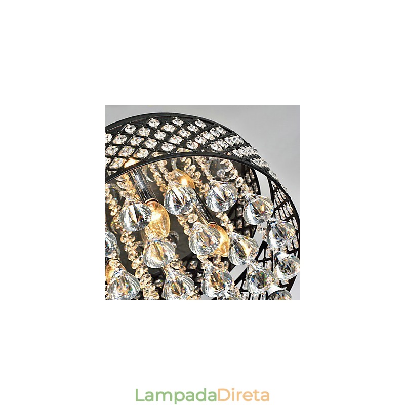 Pintura de cristal clássica tradicional Metal Montagem embutida