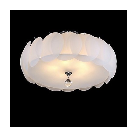 Lustre de vidro com 5 luzes, moderno, pendente, família Lustre de vidro com 5 luzes, moderno, pendente, família