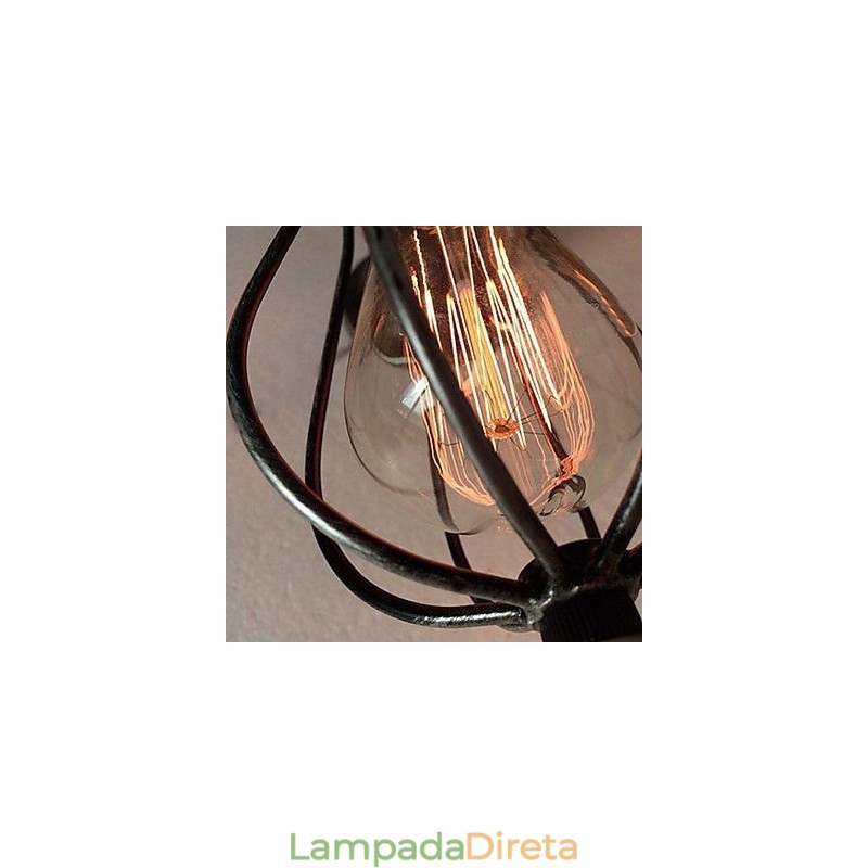 Pintura estilo vintage mini metal montagem embutida