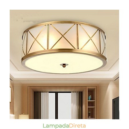 Lâmpada de cobre completa Lâmpada Lâmpada D Lâmpada de cobre completa Lâmpada Lâmpada D