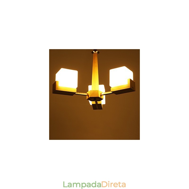 Montagem embutida Mini Estilo Moderno Contemporâneo Madeira
