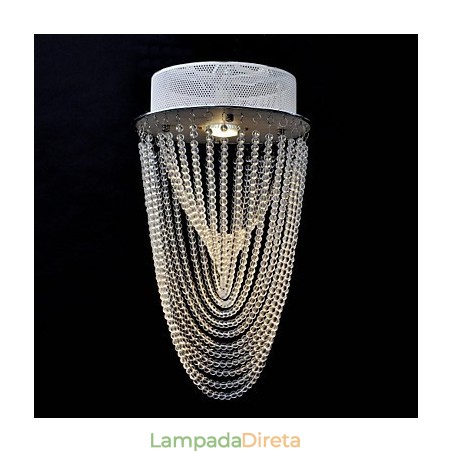Luminária de teto de cristal de luxo Luminária de teto de cristal de luxo