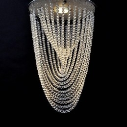 Luminária de teto de cristal de luxo