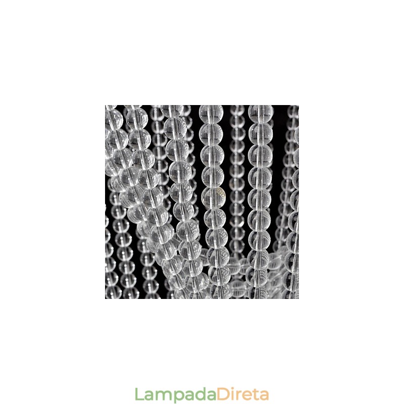 Luminária de teto de cristal de luxo