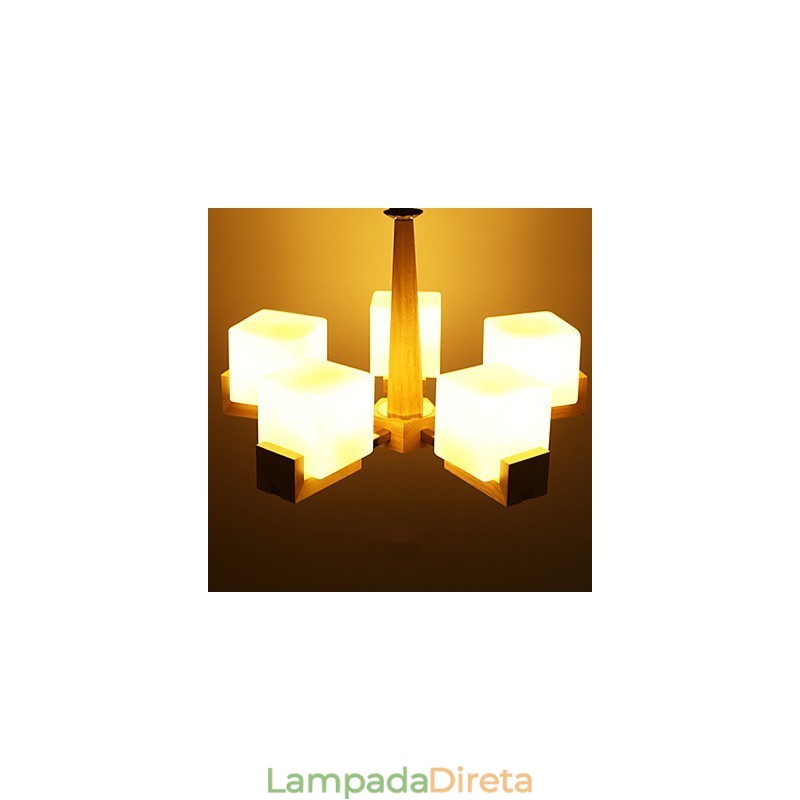 Montagem embutida Mini Estilo Moderno Contemporâneo Bambu