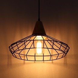 Lustre Mini Estilo Tradicional Clássico Retro Metal