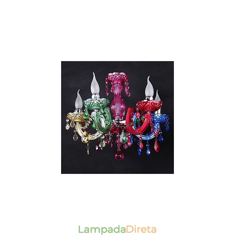 Luminárias de teto 5 luzes simples modernas artísticas