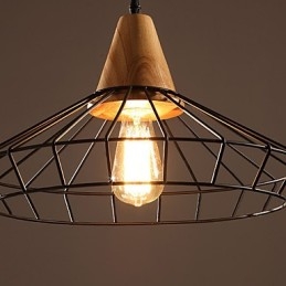 Lustre Mini Estilo Tradicional Clássico Retro Metal