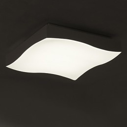 Luminária de teto 1 luz moderna simples artística