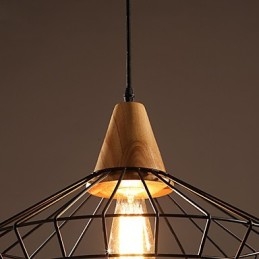 Lustre Mini Estilo Tradicional Clássico Retro Metal