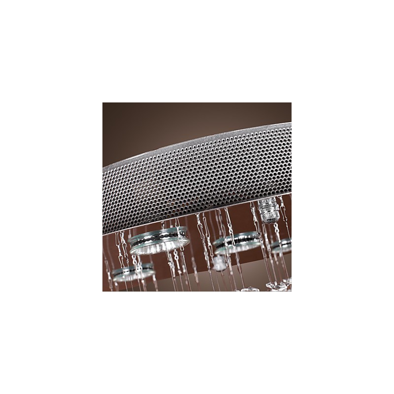 Lustre de Cristal com 5 luzes Design (Cristal K9)