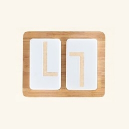 Montagem embutida Mini Estilo Moderno Contemporâneo Madeira