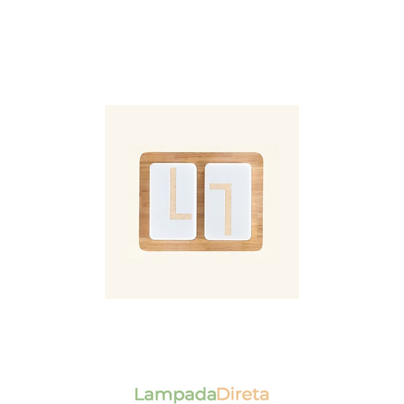 Montagem embutida Mini Estilo Moderno Contemporâneo Madeira