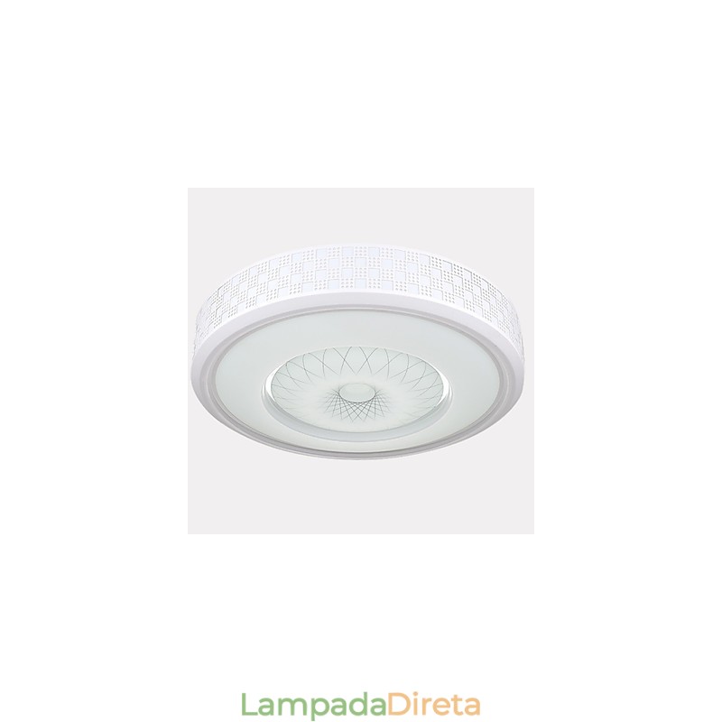 Luminária de teto com design decorativo contemporâneo moderno