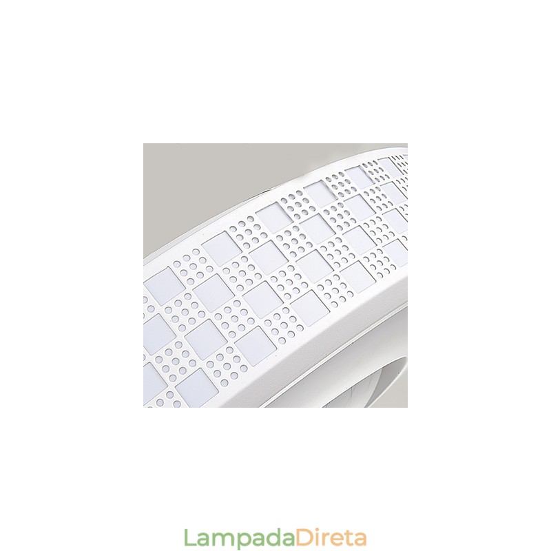 Luminária de teto com design decorativo contemporâneo moderno
