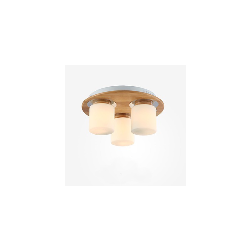 Alto Brilho Original Madeira Moderna Luzes de Teto Estilo Country