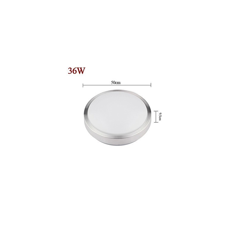 Luzes de montagem embutida Luz de assento redonda Simples Moderna Diâmetro 50CM