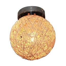 1 Luminária de Teto em Formato de Bola
