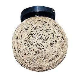 1 Luminária de Teto em Formato de Bola