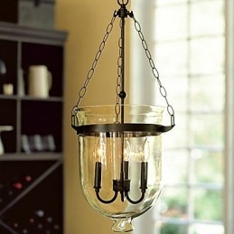 Lustre tradicional clássico vintage estilo mini galvanizado