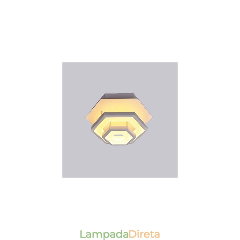 Luminária de teto moderna 22W