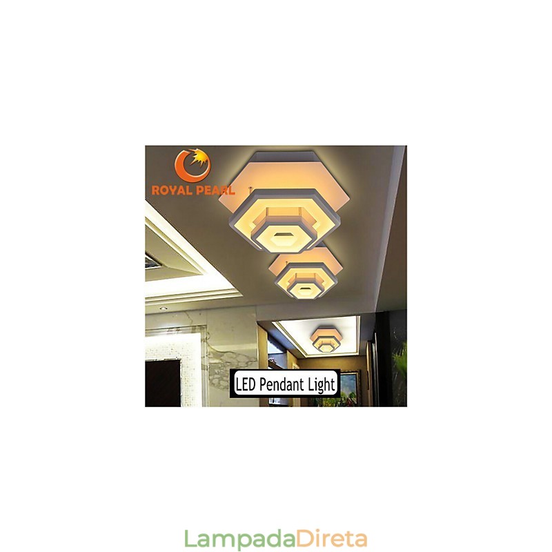 Luminária de teto moderna 22W