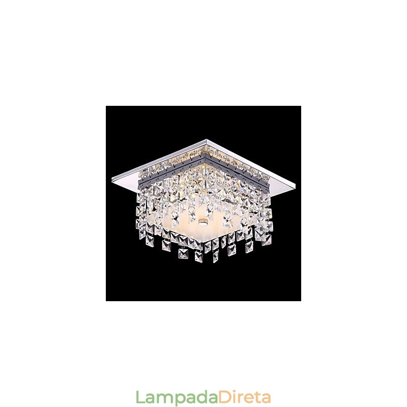 Luminária de teto 1 luz moderna simples artística