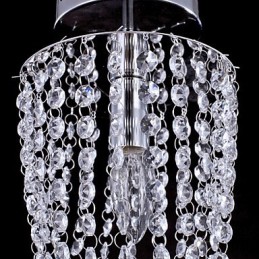 Montagem embutida Cristal Moderno Contemporâneo Exterior Metal