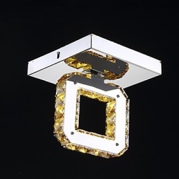 Moderno Contemporâneo Cristal Metal Montagem Embutida