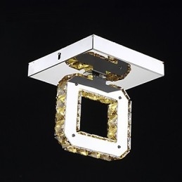 Moderno Contemporâneo Cristal Metal Montagem Embutida