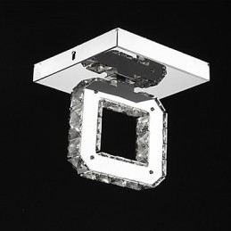Moderno Contemporâneo Cristal Metal Montagem Embutida