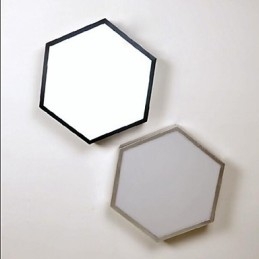 Absorver Dome Light Hexagonal Geometry Luzes Lâmpada