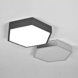 Absorver Dome Light Hexagonal Geometry Luzes Lâmpada
