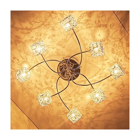 Moderno Contemporâneo Cristal Galvanizado Montagem Embutida Moderno Contemporâneo Cristal Galvanizado Montagem Embutida
