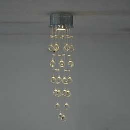 Luminária de Cristal de Luxo