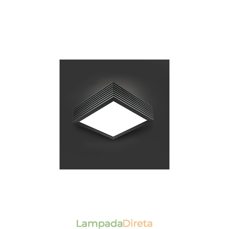 Luminária de teto com design decorativo contemporâneo moderno
