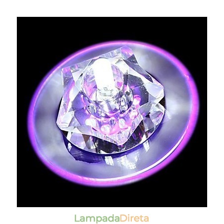 Moderno Contemporâneo Cristal Cromado Cristal Montagem Embutida Moderno Contemporâneo Cristal Cromado Cristal Montagem Embutida