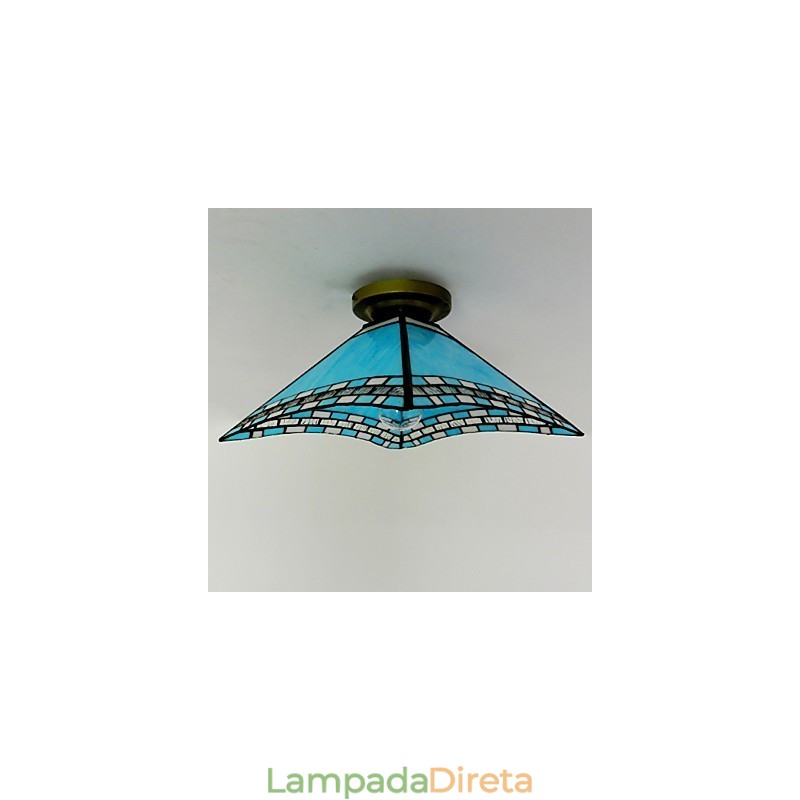 29,5 cm A varanda mediterrânea Dovetail The To Absorb Dome Light Lamp