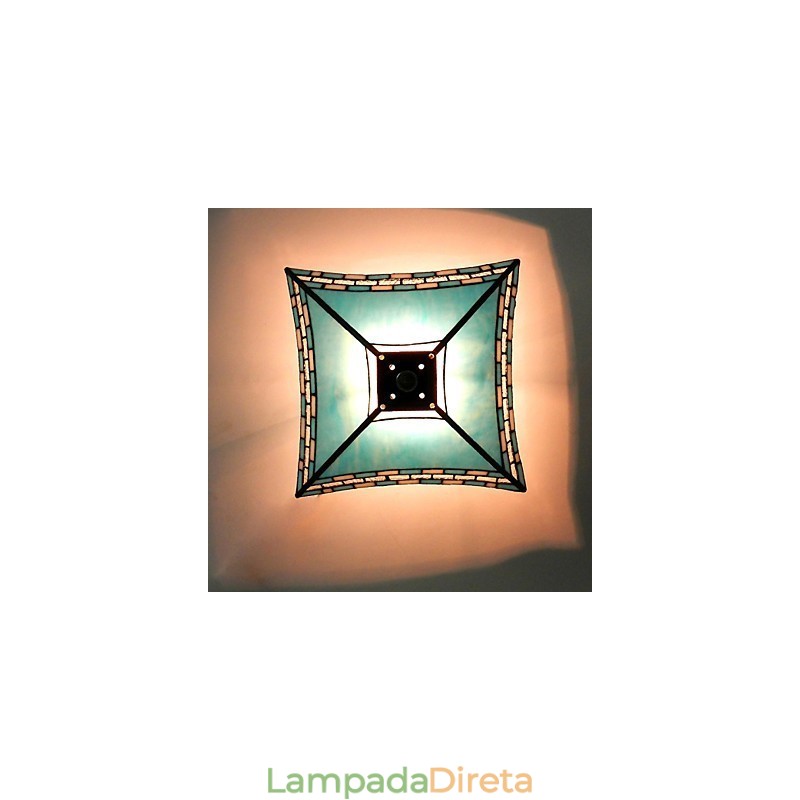 29,5 cm A varanda mediterrânea Dovetail The To Absorb Dome Light Lamp