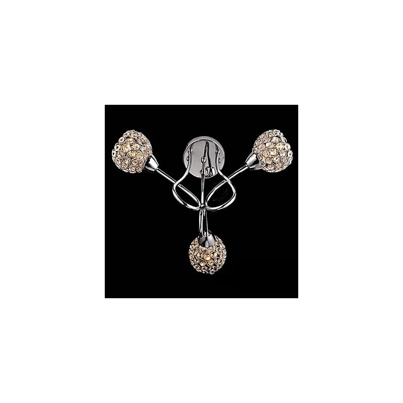 Luminária pendente moderna contemporânea tradicional clássica de cristal galvanizado com metal e montagem embutida