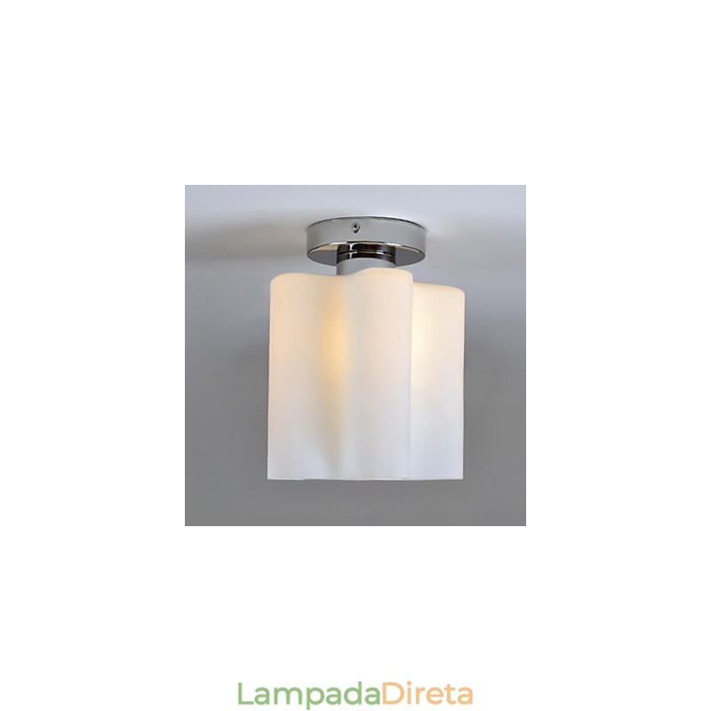 Lâmpadas de cabeça e lanternas Nuvens de vidro absorvem luz de cúpula luz pendente