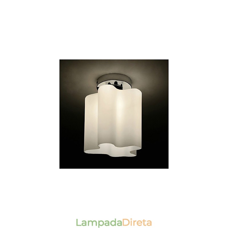 Lâmpadas de cabeça e lanternas Nuvens de vidro absorvem luz de cúpula luz pendente