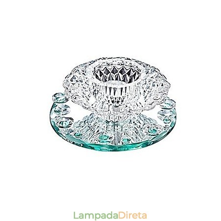 Mini estilo moderno e contemporâneo de cristal cromado metal embutido Mini estilo moderno e contemporâneo de cristal cromado metal embutido
