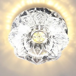 Pequenas luzes de teto de vidro Modern Simply Lamp Iluminação garantida