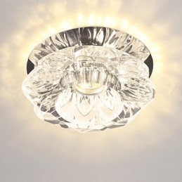 Pequenas luzes de teto de vidro Modern Simply Lamp Iluminação garantida